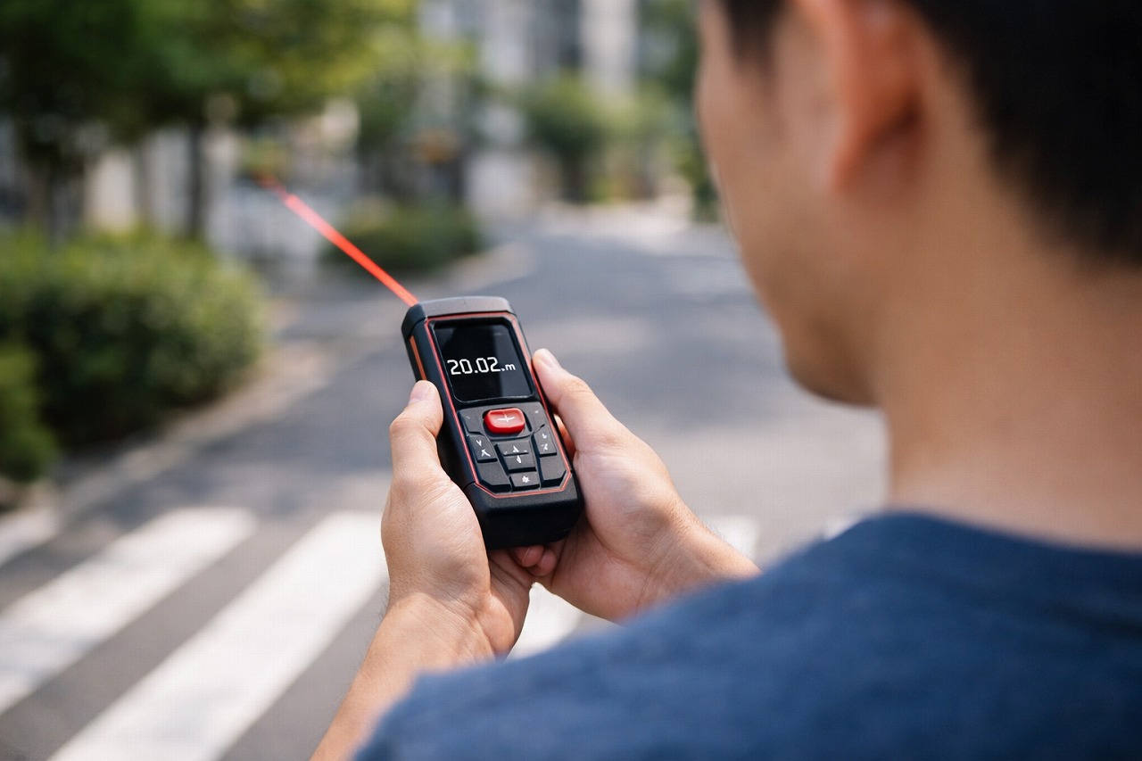 20メートルを実際に測る方法