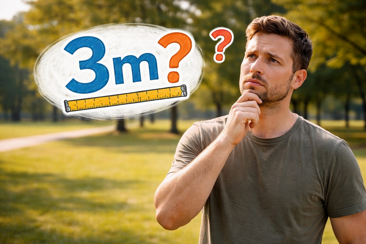 3メートルはどのくらい？