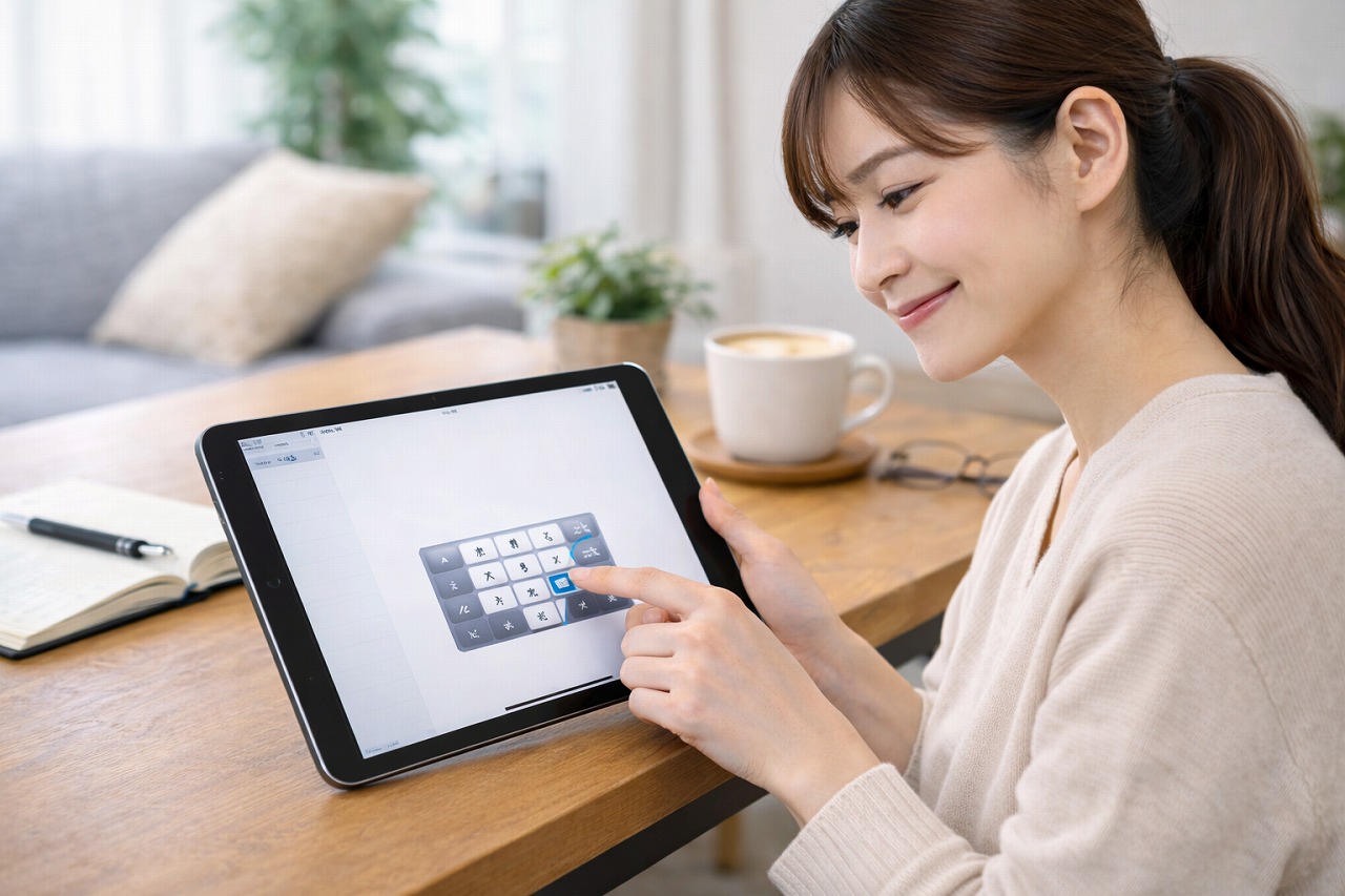 iPadでフリック入力を使うメリットとデメリット