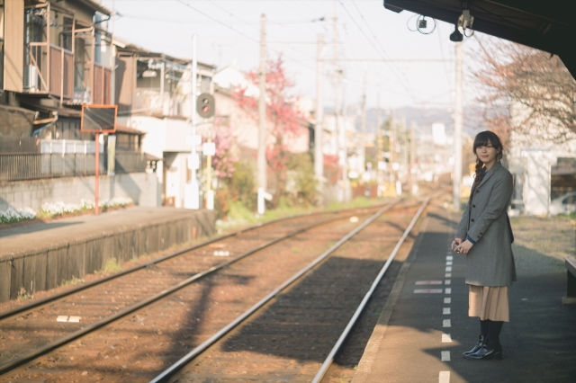 駅のホーム