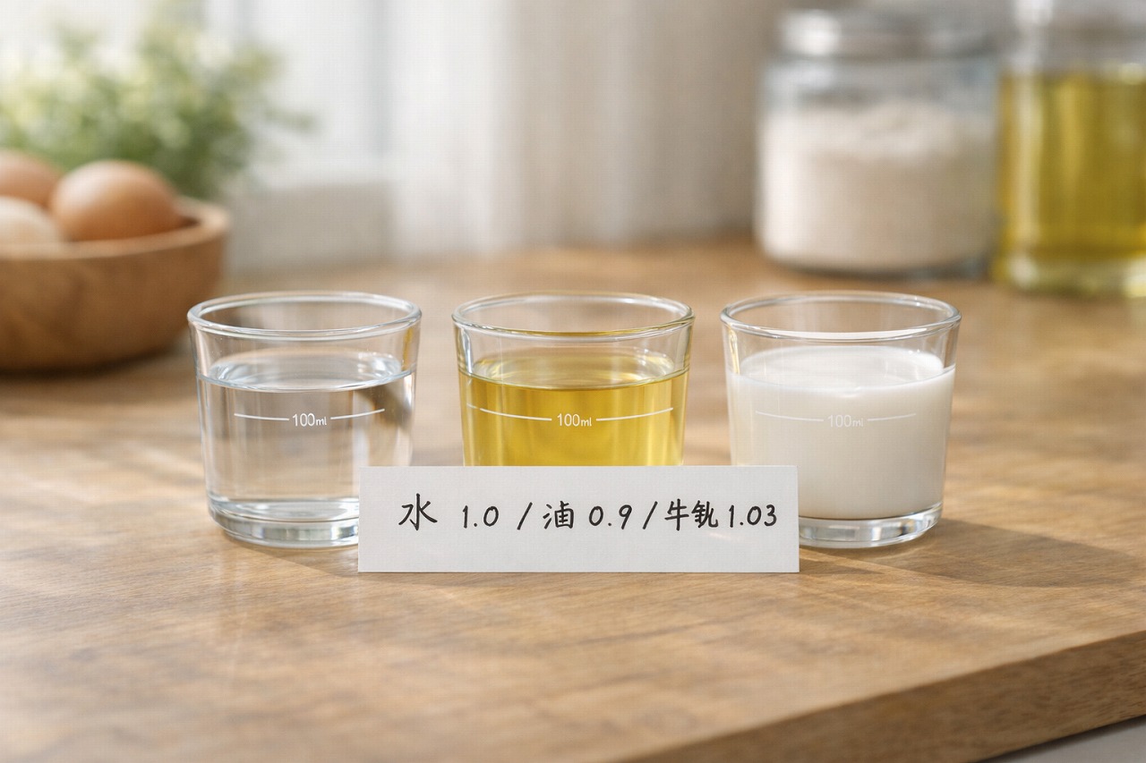 100mlをグラムに換算する計算方法