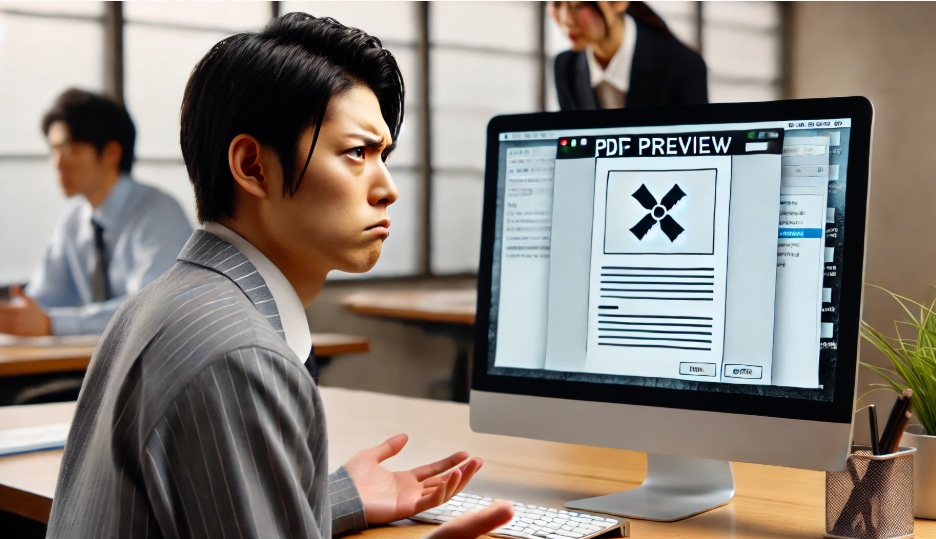 PDFが開けない？