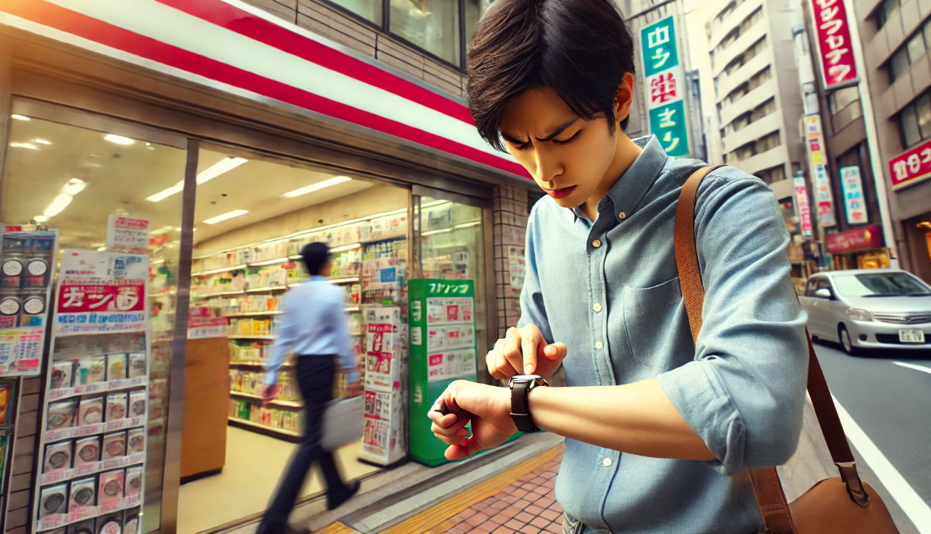 急ぎで腕時計が必要なとき