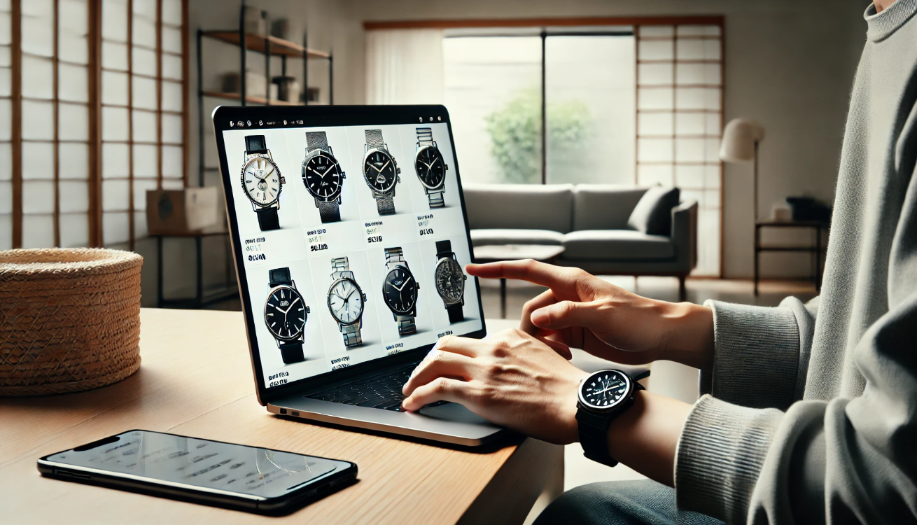 腕時計 ネット購入