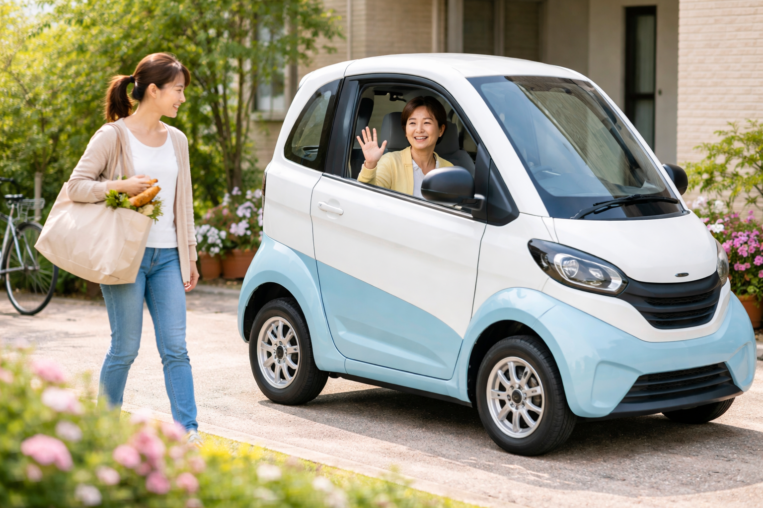 小型EV車