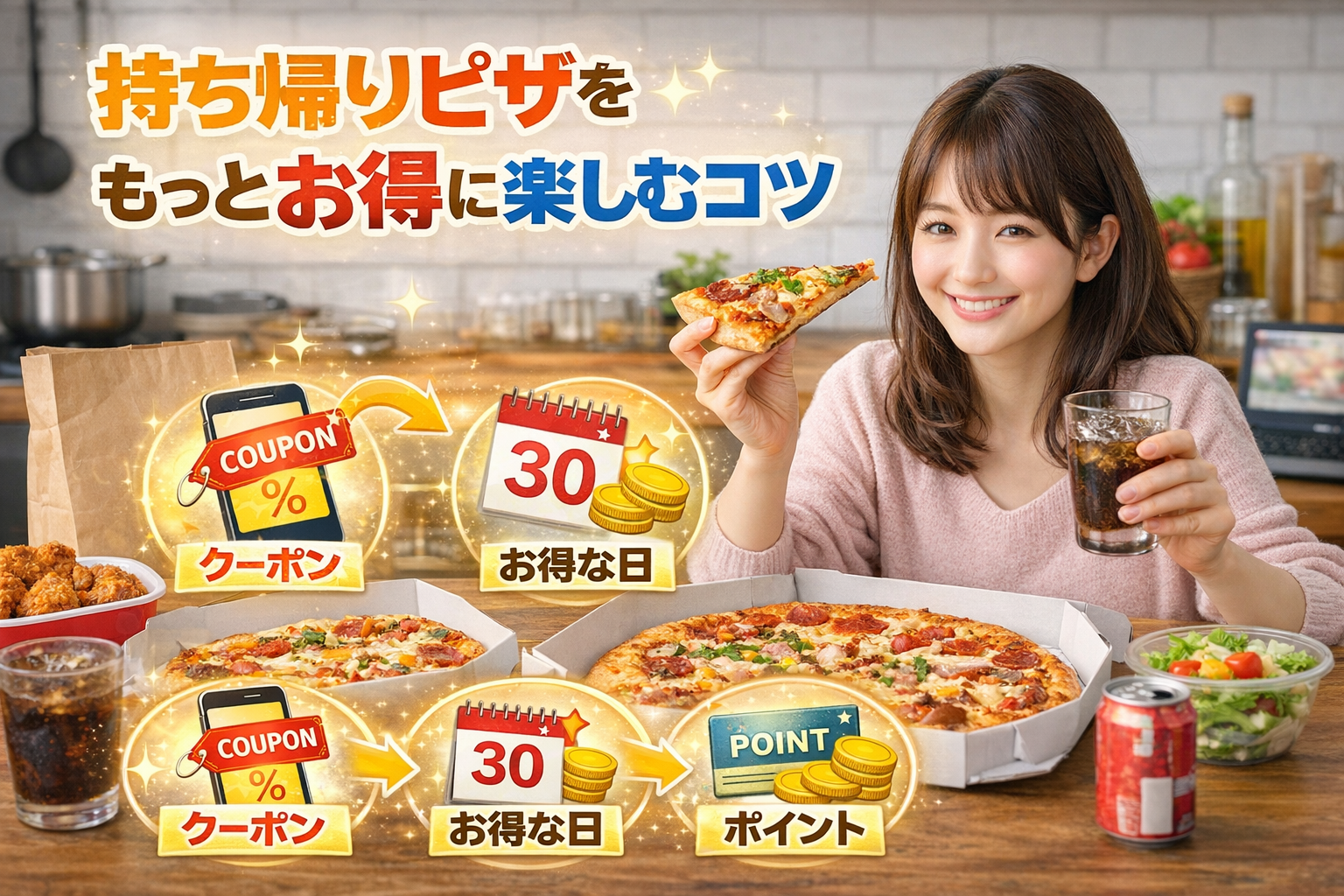 持ち帰りピザをもっとお得に楽しむコツ