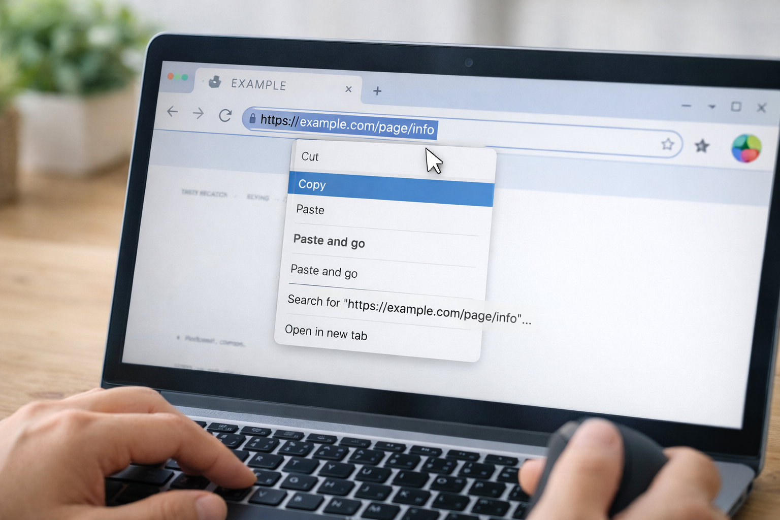 メールにURLリンクを貼り付ける方法