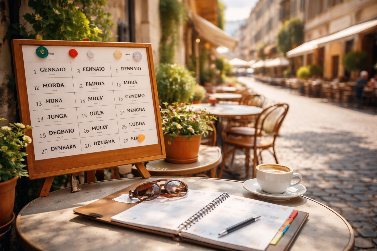 イタリア語の月名を一覧で確認しよう