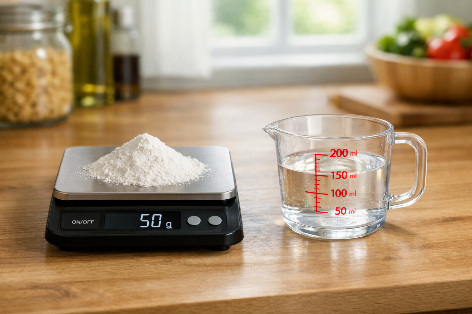 グラムとミリリットルは何が違うのか