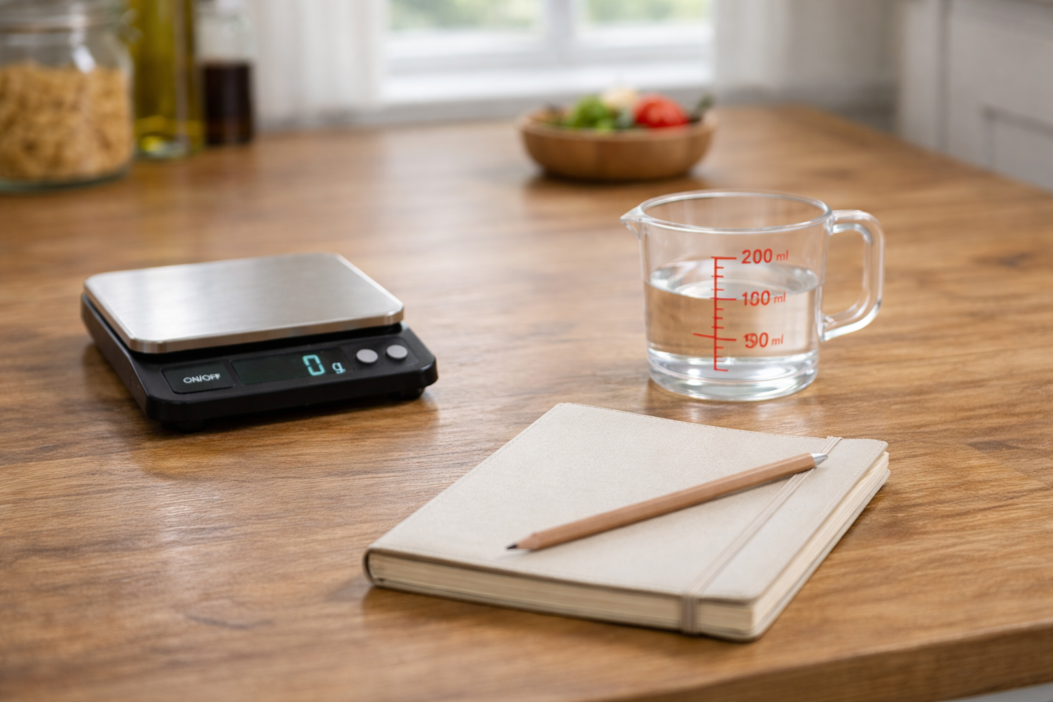 グラムからミリリットルへの換算方法