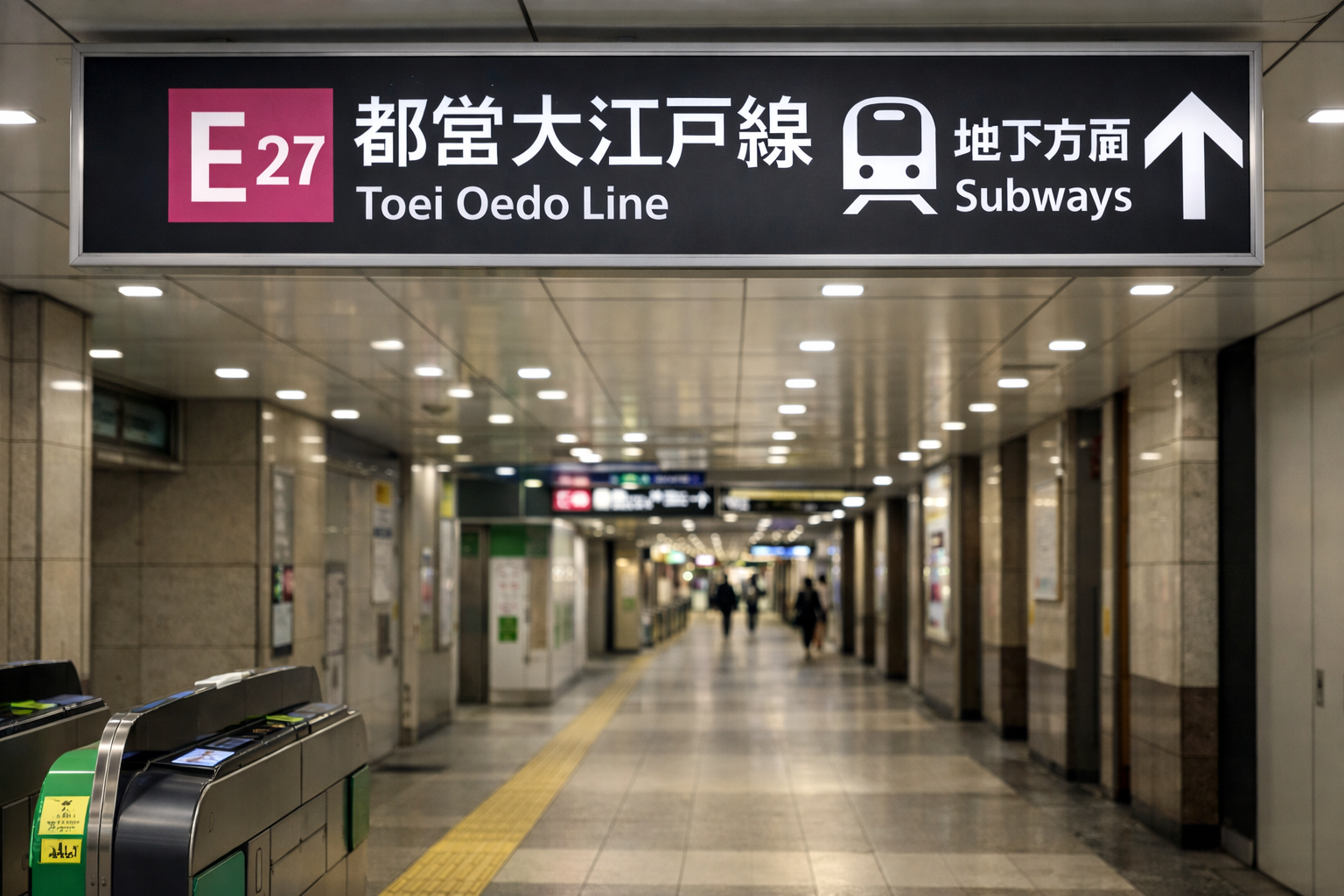 大江戸線乗り換えをスムーズにするための補足情報