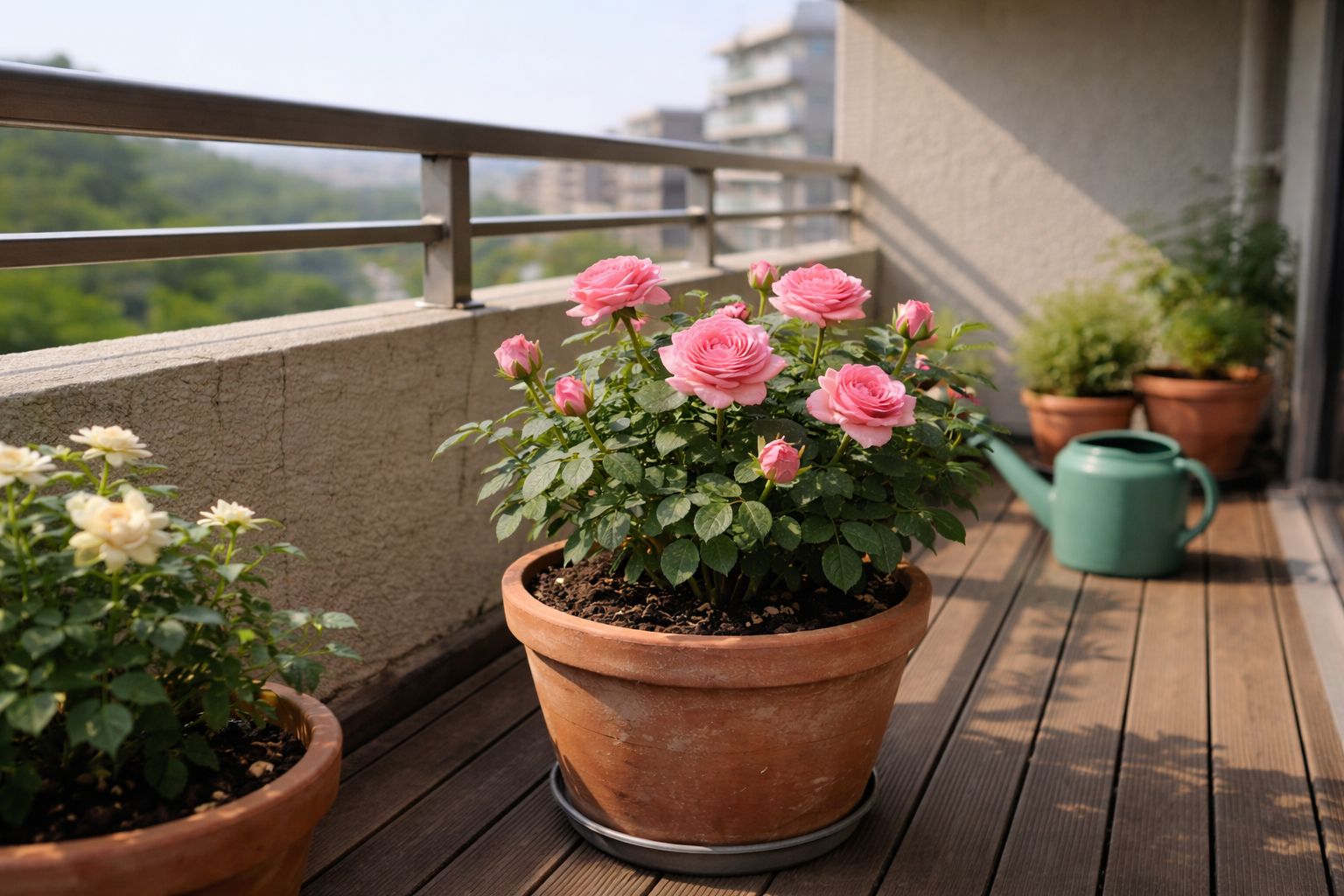 マンションでバラを育てる5つの基本コツ