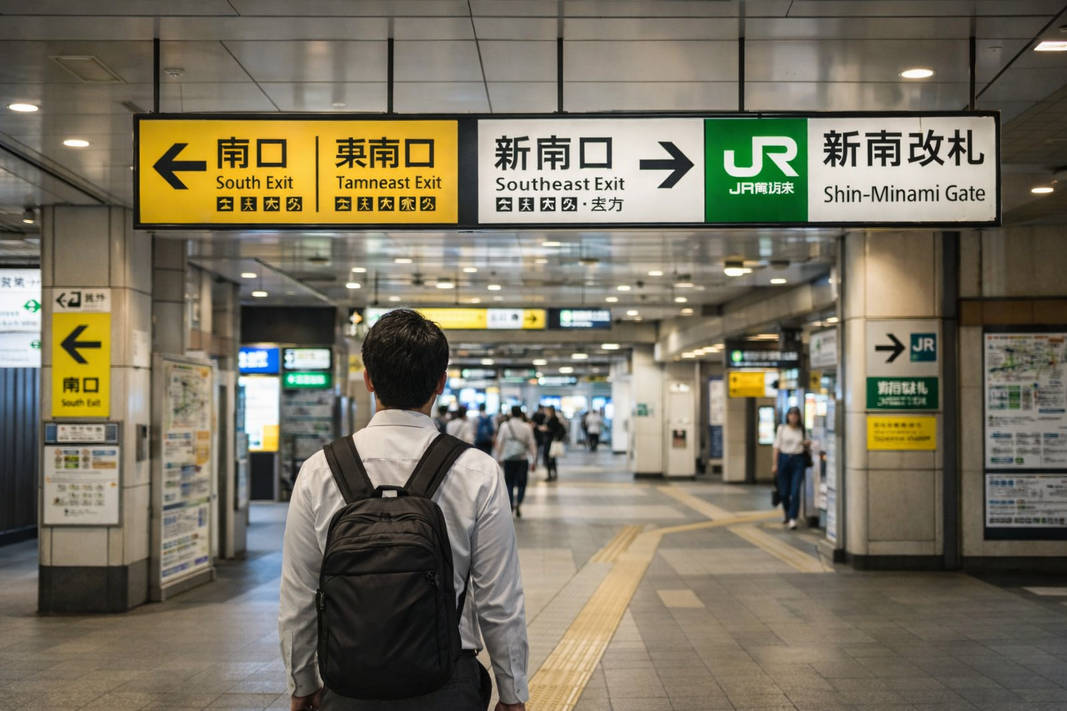 迷わず新南口に行くためのコツと事前対策