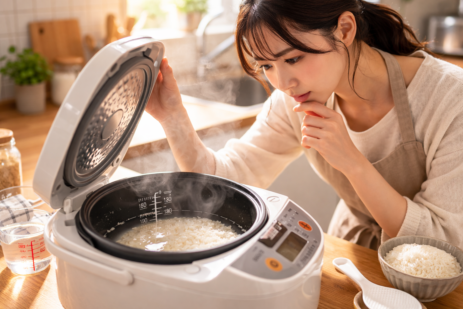 炊飯器の水加減がわからなくなる本当の原因