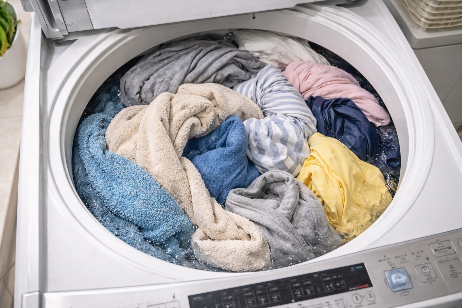 縦型洗濯機で起こりやすい原因