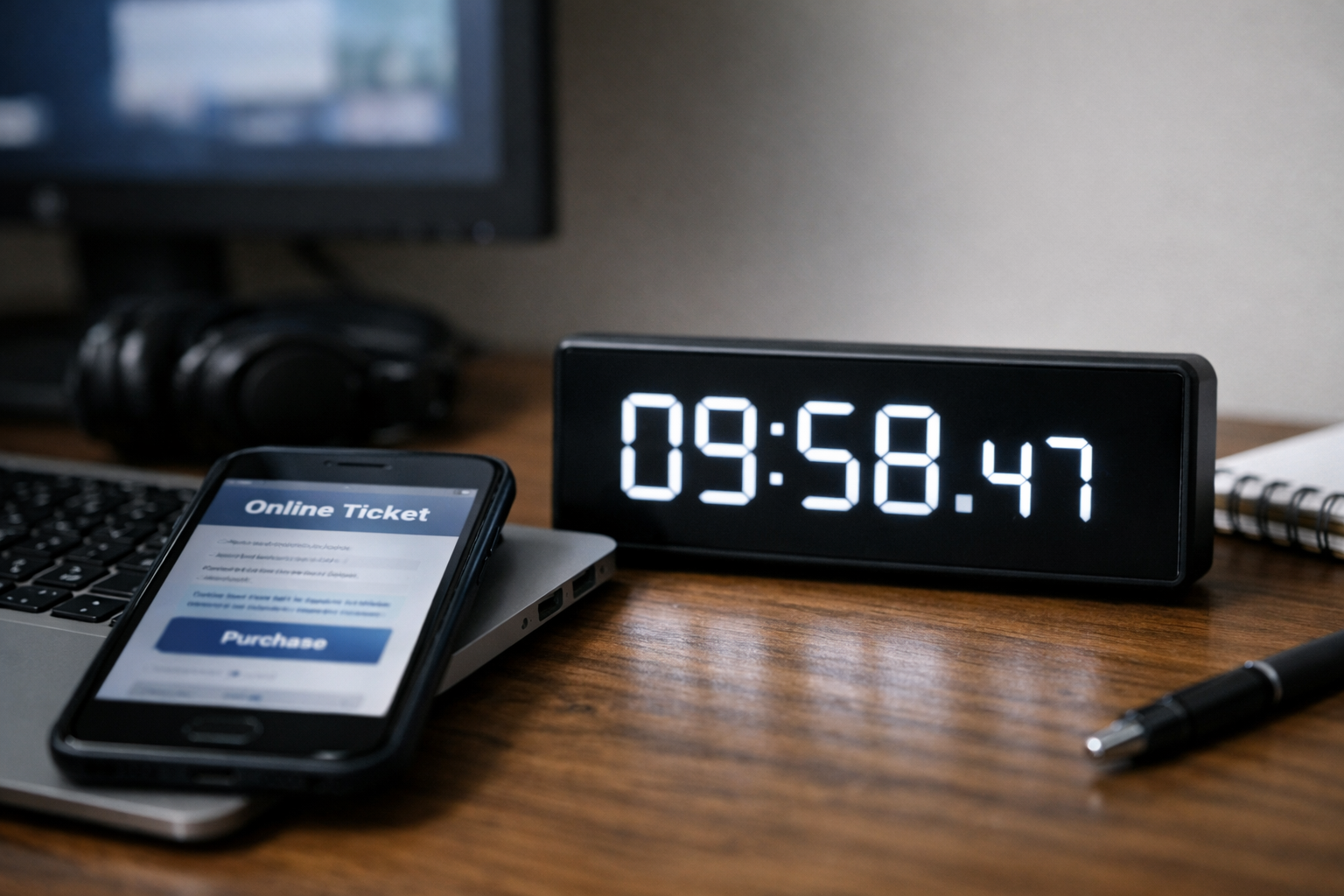 チケット先着は「何秒前」が最も成功しやすいのか