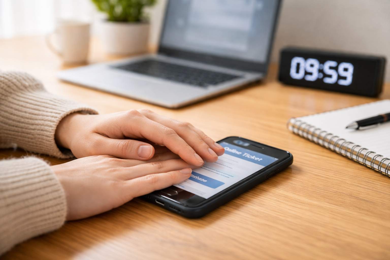 取れる人が実践している先着チケットの行動パターン