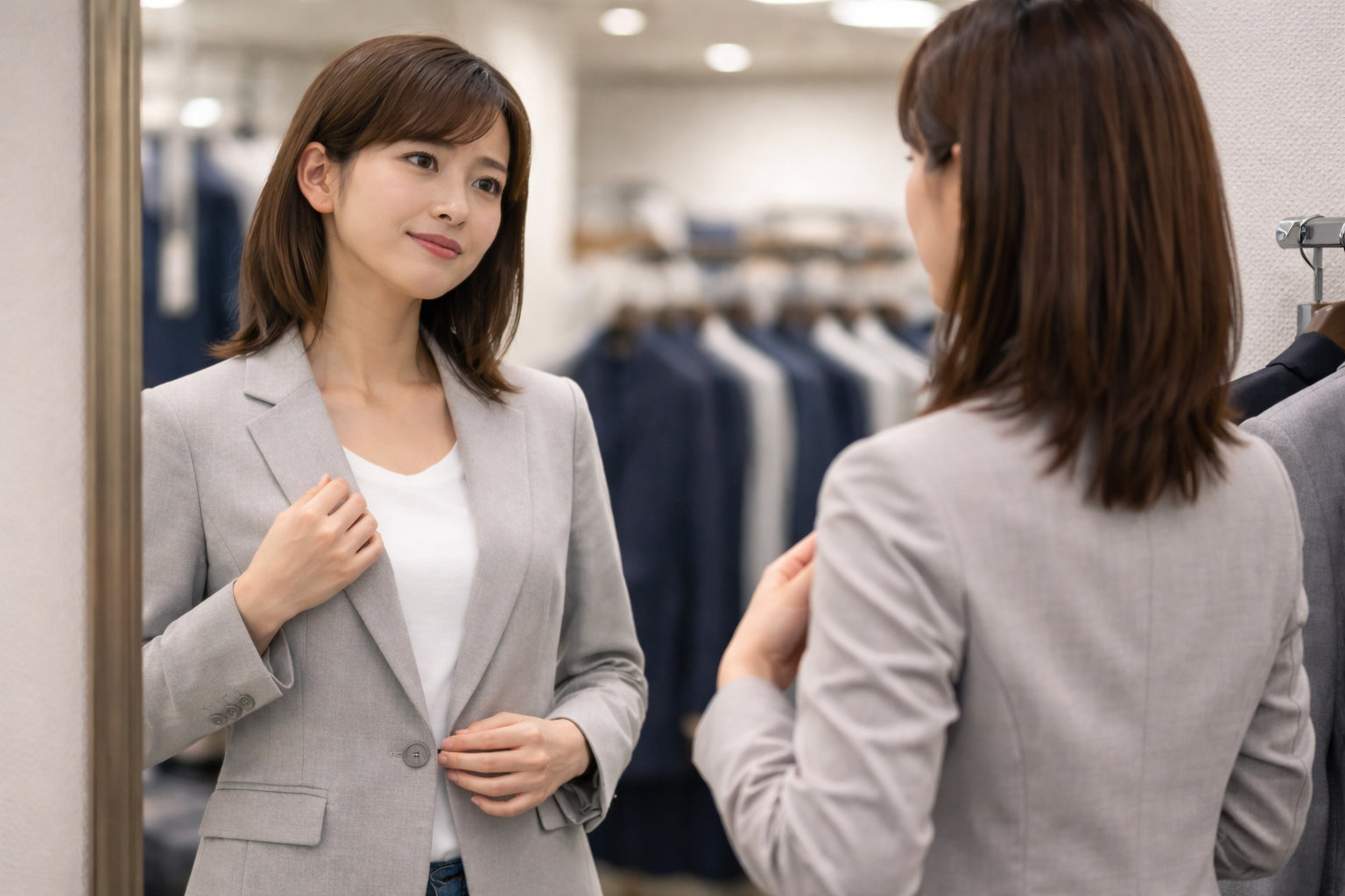 スーツのチェックポイント