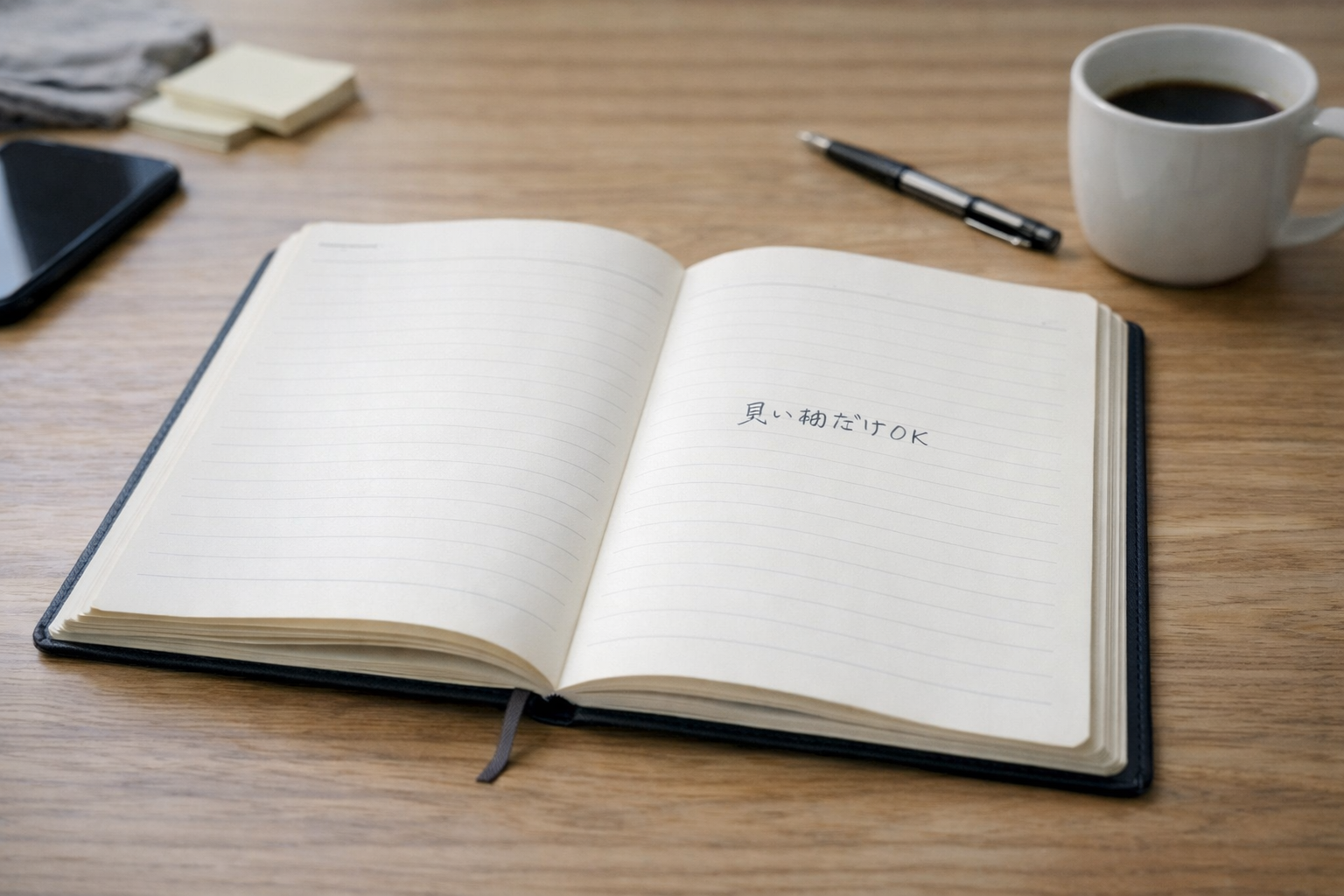 ズボラでも続く手帳の選び方